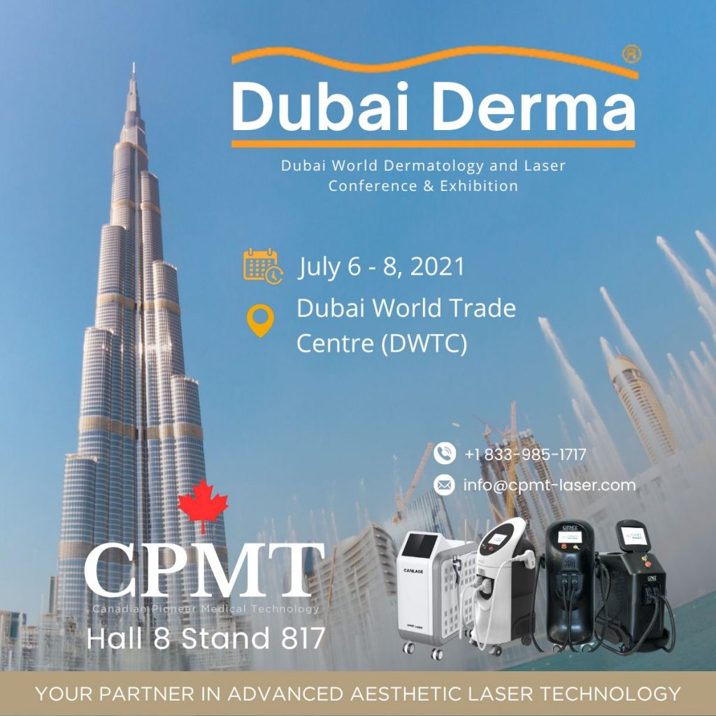 DUBAI DERMA, DUBAI, 6 - 8 JULY 2021